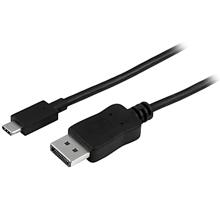 StarTech.com USB C To DisplayPort Cable, 3'