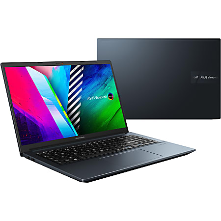 Asus VivoBook Pro 15 K3500 Laptop, 15.6" Screen, Intel® Core™ i5, 8GB Memory, 512GB Solid State Drive, Quiet Blue, Windows® 11 Home