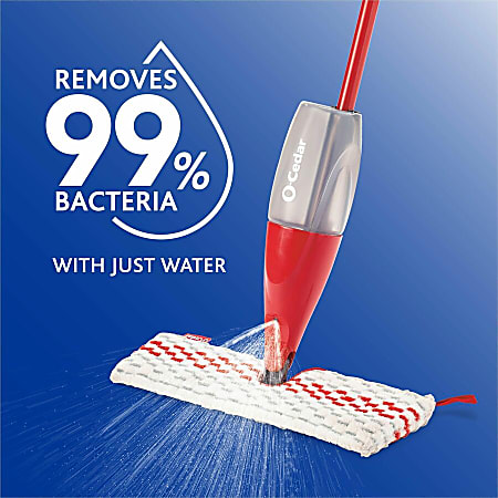 O-Cedar ProMist MAX Microfiber Spray Mop Pad - MicroFiber - White - 1 O-Cedar ProMist MAX Microfiber Spray Mop Pad - MicroFiber - White - 1