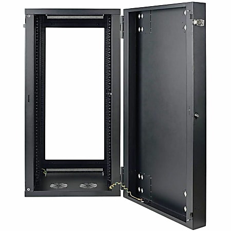 Tripp Lite 26U Wall Mount Rack Enclosure Server Cabinet w Hinged ...