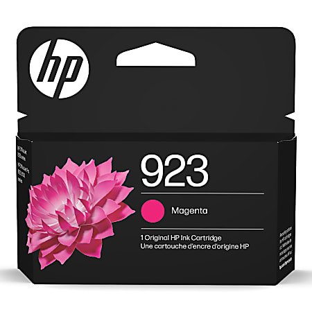 HP 923 Magenta Original Ink Cartridge, 4K0T1LN