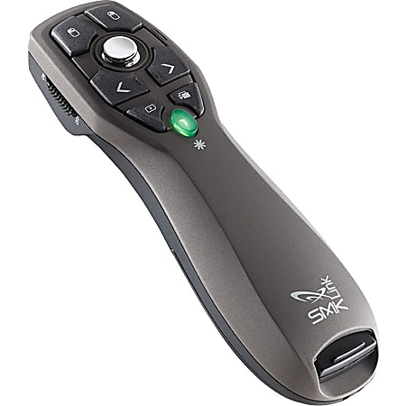 RemotePoint Sapphire - Presentation Remote Control - Large slide controls - Bright green laser pointer - Mouse Pointing - 70-foot wireless range - PowerPoint & Keynote compatible - Windows & OS X