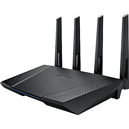 Asus RT AC87U IEEE 802.11ac Ethernet Wireless Router 2.40 GHz ISM