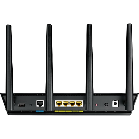Asus RT AC87U IEEE 802.11ac Ethernet Wireless Router 2.40 GHz ISM
