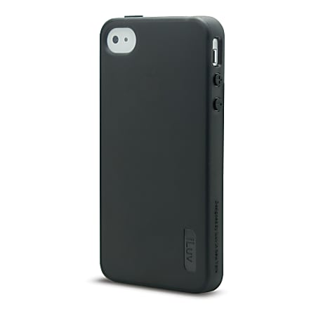 iLuv® Flex-Gel Case For iPhone® 4, Black