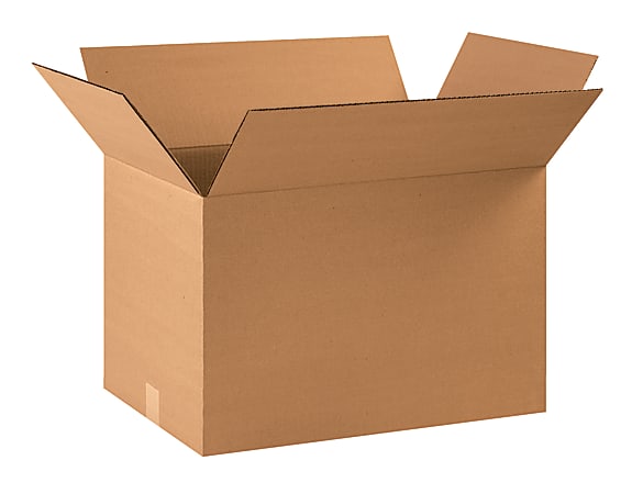 Office Depot® Brand Corrugated Cartons, 22" x 14" x 14", Kraft, Pack Of 20