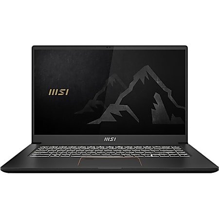 MSI Summit E14 A11SCS-088 14" Ultrabook - 4K UHD - 3840 x 2160 - Intel Core i7 (11th Gen) i7-1185G7 1.20 GHz - 16 GB RAM - 1 TB SSD - Ink Black - Windows 10 Pro - NVIDIA GeForce GTX 1650 Ti Max-Q with 4 GB - 10 Hour Battery