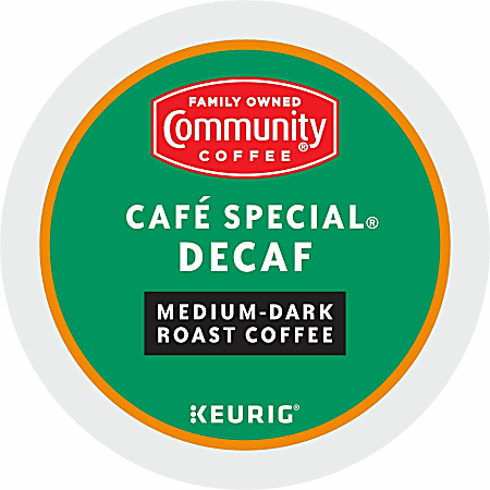 Green Mountain Coffee K-Cup Cafe Special Decaf Blend Coffee - Compatible with Keurig 2 Brewer - Medium/Dark - 24 K-Cup - 24 / Box
