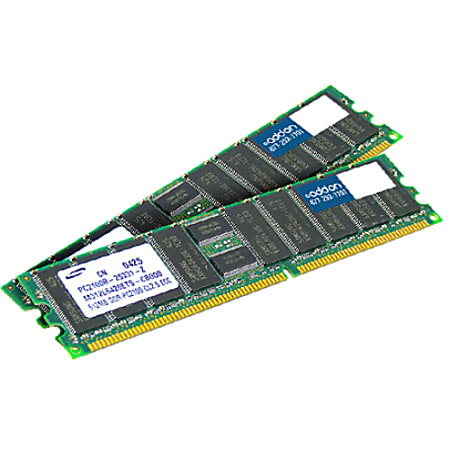 AddOn AM667D2DFB5/4G x2 JEDEC Standard Factory Original 8GB DDR2-667MHz Fully Buffered ECC Dual Rank 1.8V 240-pin CL5 FBDIMM - 100% compatible and guaranteed to work