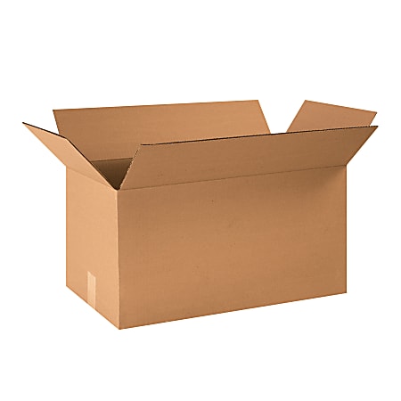 Office Depot® Brand Heavy-Duty Corrugated Cartons, 24" x 12" x 12", Kraft, Pack Of 25