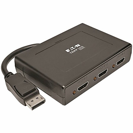Eaton Tripp Lite series 3-Port DisplayPort to HDMI Multi Stream Transport Hub MST 4K x 2K @ 24/30Hz - B156003HDV2