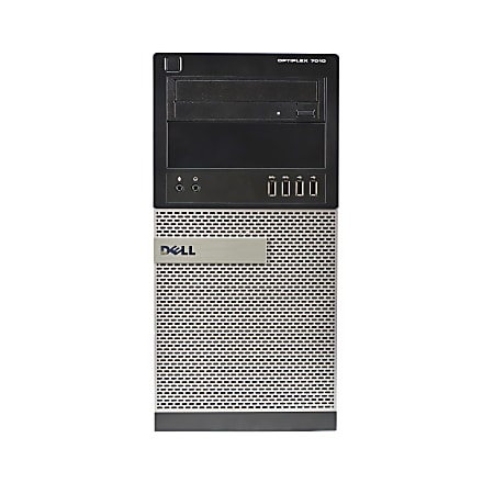Dell™ Optiplex 7010 Refurbished Desktop PC, 3rd Gen Intel® Core™ i5-3470, 16GB Memory, 500GB Hard Drive, Windows® 10 Professional, DVD-Writer, OD1-20497
