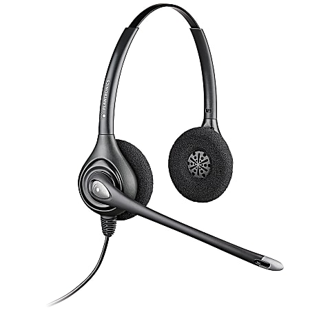 Plantronics® SupraPlus® HW261N Binaural Wideband Headset