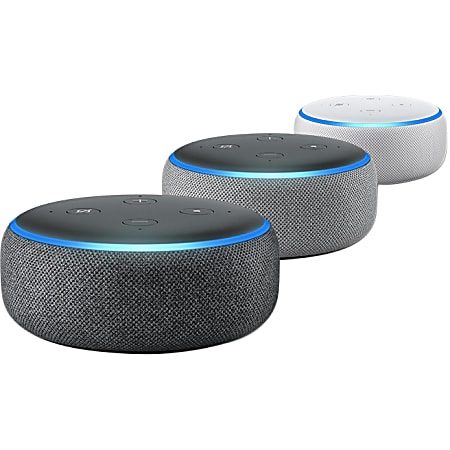 Buy  Echo Dot (3rd Gen) New and Improved Smart Speaker with Alexa,  360 degree Sound, Black at Best Price on Reliance Digital