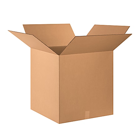 Office Depot® Brand Heavy-Duty Corrugated Cartons, 24" x 24" x 24", Kraft, Pack Of 10