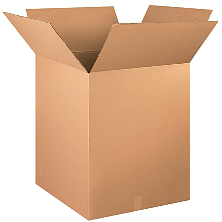 Partners Brand Corrugated Boxes, 24" x 24" x 30", Kraft, Pack Of 10