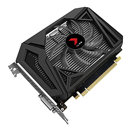PNY GeForce™ GTX 1650 SUPER 4GB XLR8 Gaming Overclocked Edition Single Fan Graphics Card, VCG16504SSFPPB-O