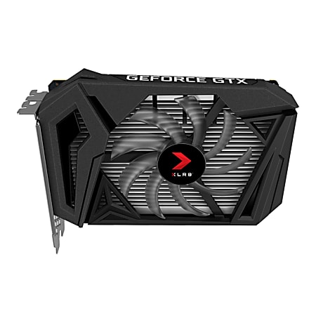 PNY GeForce GTX 1650 SUPER 4GB XLR8 Gaming Overclocked Edition Single Fan Graphics Card VCG16504SSFPPB O Office Depot