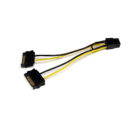 StarTech.com 6in SATA Power to 6 Pin PCI