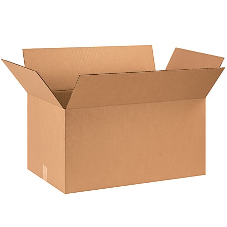 Office Depot® Brand Corrugated Cartons, 28" x 16" x 14", Kraft, Pack Of 15