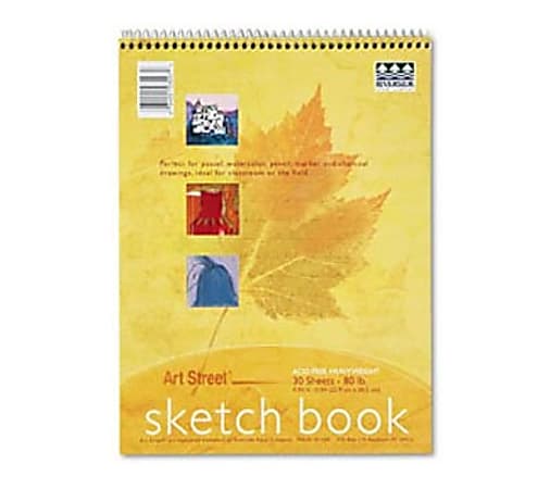 Pacon® Art1st Sketch Book, 9" x 12", 30 Sheets, White