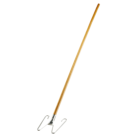 Rubbermaid® Commercial Wedge System Dust Mop Handle/Frame, 54", Natural/Chrome