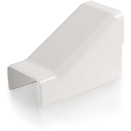 C2G Wiremold Uniduct 2900 Drop Ceiling Connector - White - Cable Ceiling Drop - White - 1 Pack - Polyvinyl Chloride (PVC) - TAA Compliant