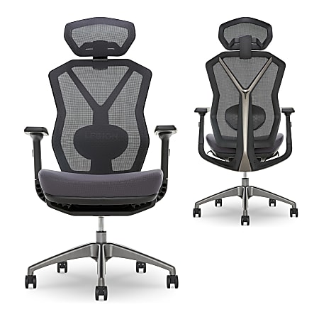 Best Buy: Lenovo Legion Mesh Gaming Chair Space Gray 52014DGRY