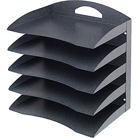 Office Depot Brand 5 Tier Horizontal Desk Organizer Letter Size