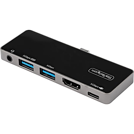 StarTech USB C Multiport Adapter, USB-C to 4K