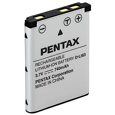 Pentax D-LI63 Lithium Ion Digital Camera Battery