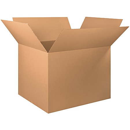 Partners Brand Corrugated Boxes, 48" x 40" x 36", Kraft, Pack Of 5