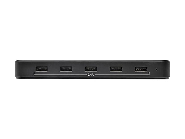 Eaton Tripp Lite Series 5-Port USB Fast Charging Station Hub with Built-In Device Storage, 12V 4A (48W) USB Charger Output - U280005ST