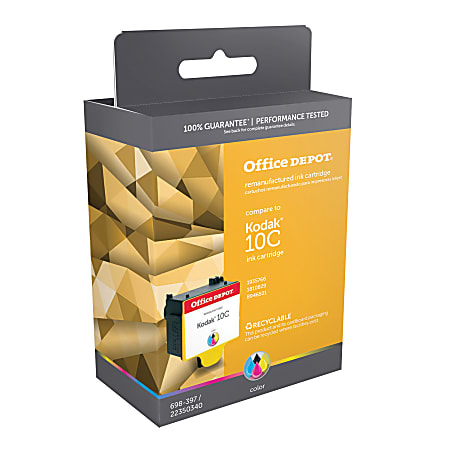 Office Depot® Brand Remanufactured Tri-Color Ink Cartridge Replacement For Kodak 10C, OD5766