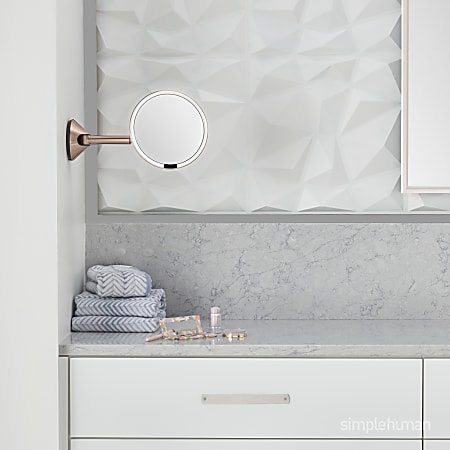 Simplehuman wall mount sensor mirror cheap