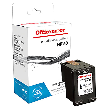 Clover Imaging Group™ Remanufactured Black Ink Cartridge Replacement For HP 60, OD640WN