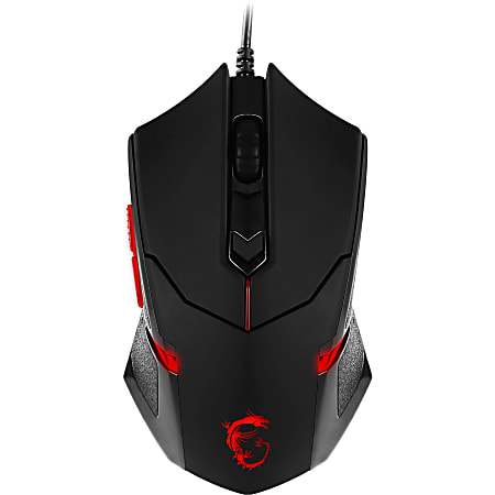 MSI™ Interceptor DS B1 Gaming Mouse, Black