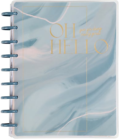 2023-2024 Happy Planner 18-Month Monthly/Weekly Classic Planner, 7" x 9-1/4", Softly Modern, July 2023 To December 2024, PPCD18-112