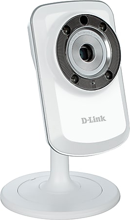 D-Link® 1150 Day/Night Network Cloud Camera, 4.9" x 2.9" x 2.3", White
