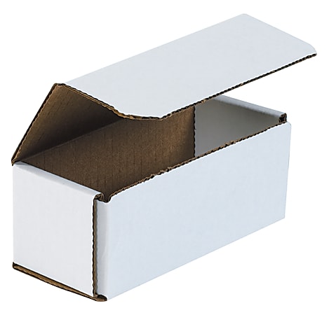 Office Depot® Brand White Corrugated Mailers, 6" x