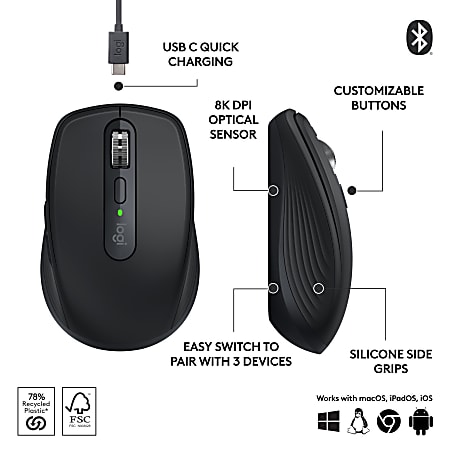 MX ANYWHERE 3S wireless high-end mouse (3 colors) - Shop logitech