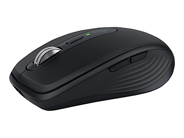Logitech MX Anywhere 3S Compact Wireless Mouse 78percent Recycled Black 910  006928 - Office Depot