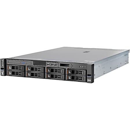 Lenovo System x x3650 M5 5462EBU 2U Rack Server - 1 x Intel Xeon E5-2630 v3 Octa-core (8 Core) 2.40 GHz - 16 GB Installed DDR4 SDRAM - 12Gb/s SAS, 6Gb/s SAS Controller - 0, 1, 10 RAID Levels - 1 x 550 W