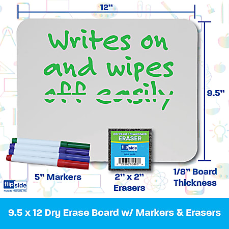 Flipside Dry Erase Board Set Class Pack