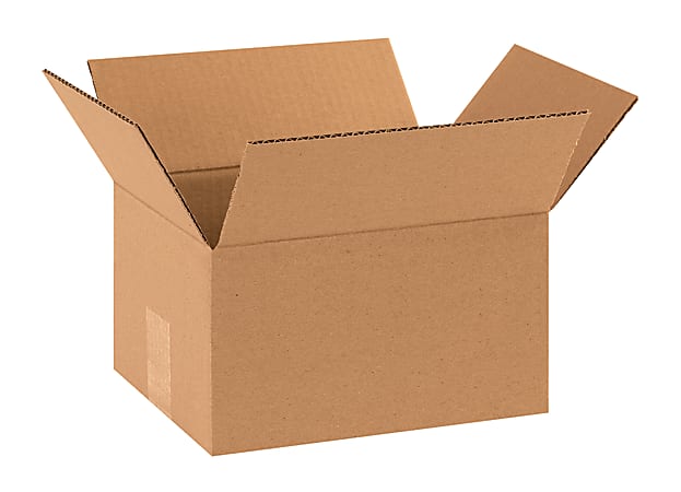 Office Depot® Brand Corrugated Boxes 10"L x 8"W x 6"H, Kraft, Pack Of 25
