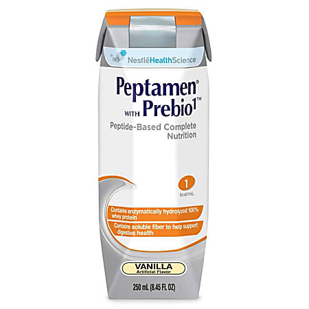 Nestlé Nutritional Peptamen® With Prebio™, Vanilla, 8.45 Oz (250ml)
