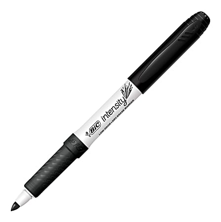 BIC Great Erase Grip Dry Erase Markers Fine Point Black Ink Box of 175 ...