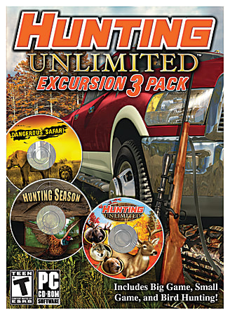 Cosmi Hunting Unlimited: Excursion, For PC, Traditional Disc