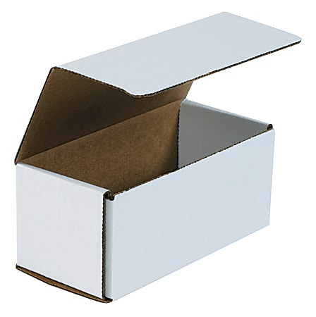 Partners Brand Corrugated Mailers, 7 1/2" x 3 1/2" x 3 1/4",, Pack Of 50