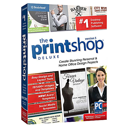 Encore  The Print Shop Deluxe 5.0 (Windows)